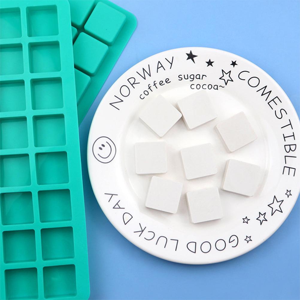 Quadratische Schokoladenform Lebensmittelqualität Silikon DIY Manuelle Schokoladenform Backen