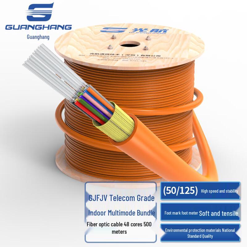 Guanghang Telecom-Grade Indoor Multimode LSZH Fiber Optic Cable