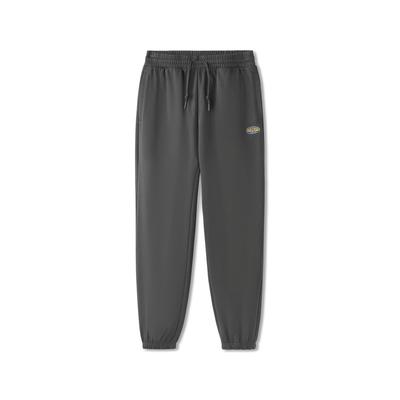 Soft And Comfortable Casual Versatile Knitted Sports Pants Men Bottoms Oyster-Black L225M084-02KY
