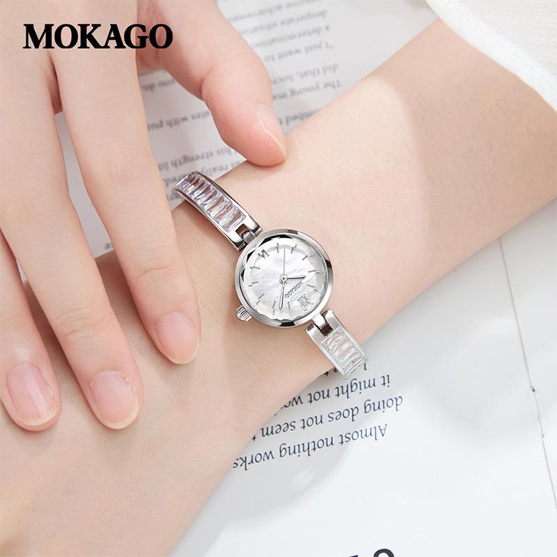 MOKAGO Quartz Women's Luxury Lightweight Waterproof Bracelet Watch - Exquisite and Versatile Design