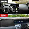 For Toyota Prius V Plus Alpha Hybrid 2012 2013 2014 2015 2016 2017 2018  Car Dashboard Cover Sun Shade Pad Accessories