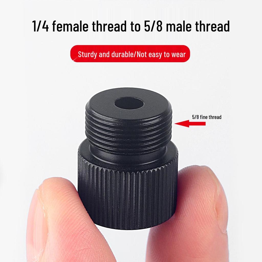 3/8 auf 5/8 Mikrofon-Spinne Adapter: Metallschrauben-Konverter und Klippzubehör für Magic Arm