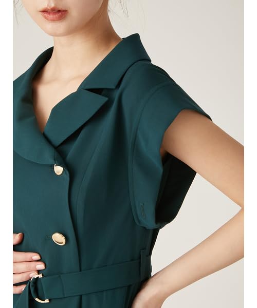 Decollete trench dress LWFO251184GRN1