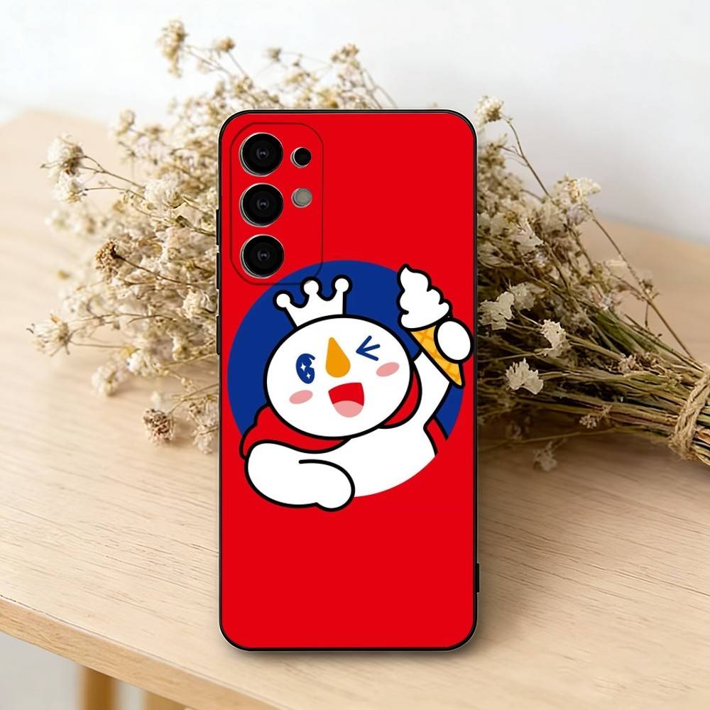 

M-Mi xue Snow k-King Phone Case For Samsung S25,S24,S21,S22,S23,S30,Ultra,S20,Plus,Fe,Soft Silicone Black Cover Samsung S21Ultra