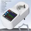 16A Automatic Voltages Current Protector EU Socket with Fault Detection & Factory resets Upgrades for Home Appliances