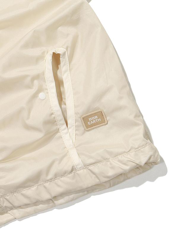 Bibissieoseu W Shirred Short Sleeve Jacket_Cream