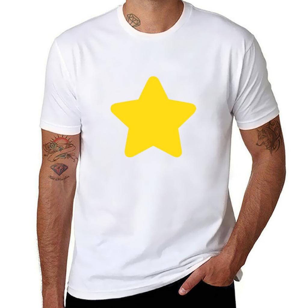 Steven Universe Stern T-Shirt T-Shirts Jungen Weiß Vintage Herren T-Shirts