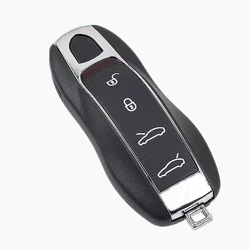 Smart Remote Key Shell Case for Porsche 718 911 Panamera Cayenne 2017 2018 2019 2020 Porsche 3 Button Fob Keyless Key Cover