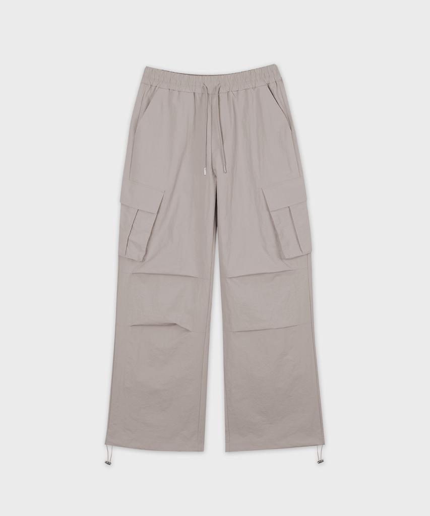 Peulojegteusseuli Solid String Nylon Pants [Beige]_Cg2305