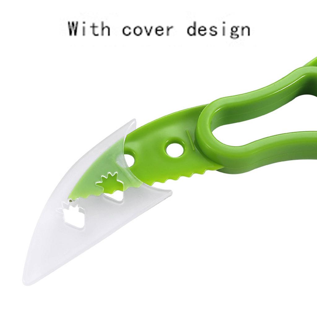 Avocados Slicers Multi-Function Fruit Cutter Tool Avocados Peeler Tool With Grip Handle