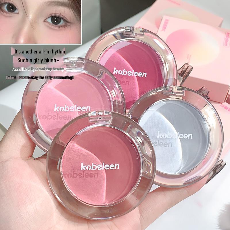 

Kobeleen Matte Blue Blush: Subtle, Natural Nude Makeup for a No-Makeup Look