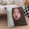 singer soulful WWheein JJung WWheein Cushion Cover Throw Pillow Cover Hidden Button Durable Polyester Chair Cushion