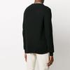 Polo Ralph Lauren SS22 Logo Embroidered Solid Color Crew Neck Long Sleeve Pullover Sweatshirt Men sweatshirt Black 710680593-001