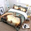 "Fantasy Giraffe Swing Decor Set" Soft Comfortable Duvet Cover Bedding Set Included 1*Duvet Cover & 2*Pillowcases gift
