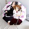 Maid  Pattern, Automatic Folding Umbrella, Portable and Foldable Design, 8 Ribs, a Christmas or Birthday Gift.