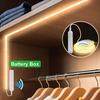 1–5M PIR Motion Sensor LED Strip Light,Battery-Powered Night Light—Ideal for Cabinets, Stairways,Bedrooms,Wardrobes,and Kitchens