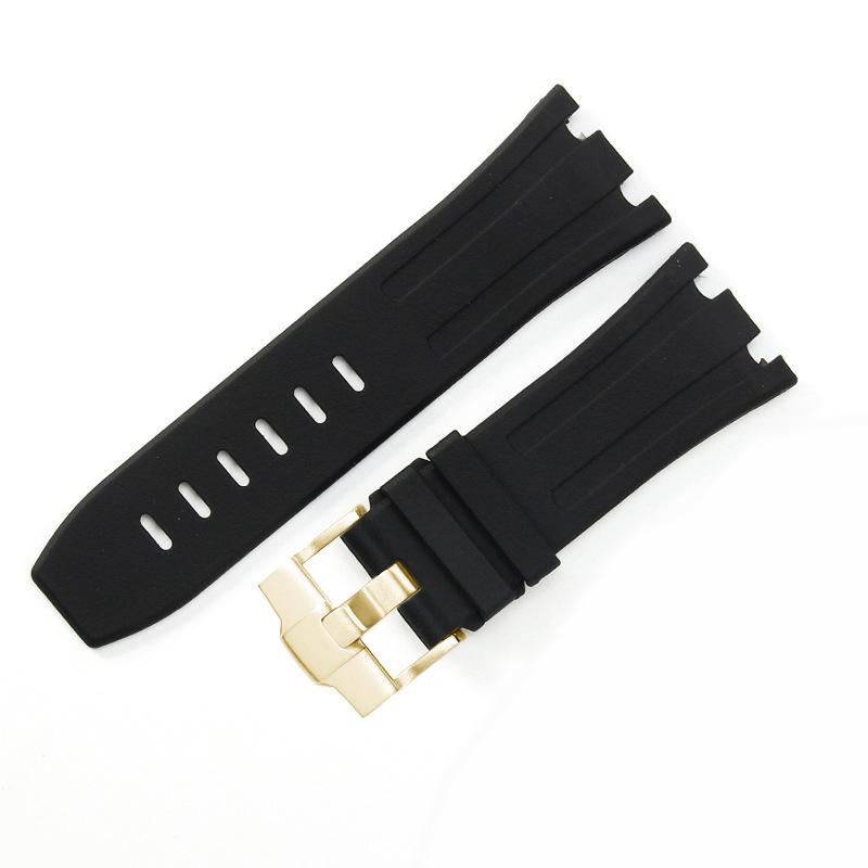 

Watchband For Audemars and Piguet Royal Oak Strap Original AP 15710 26470 Silicone Rubber Sport Watch Strap 28mm 30mm accessory 30mm