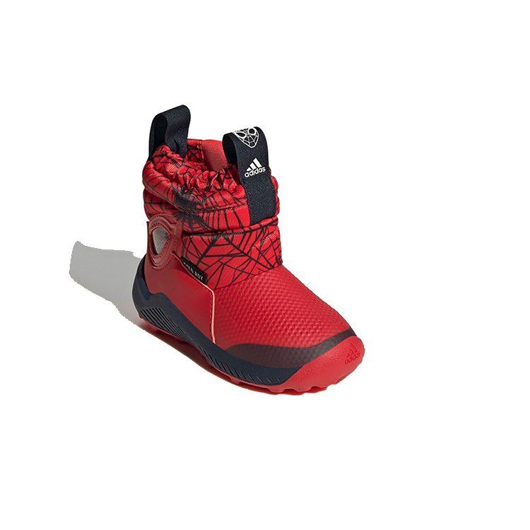 MARVEL X Adidas ActiveSnow Waterproof And Warm Mid Top Toddler Shoes Red Black Infant And Toddler FV4271