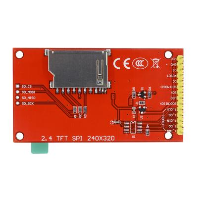 2.4/" 240x320 SPI TFT LCD Serial Port Module 3.3V PCB Adapter SD ILI9341