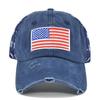 New Embroidered Usa Flag Baseball Hat Men Cotton Adjustable Breathable Mesh Cap Women Hip Hop Snapback Caps Outdoor Dad Hats