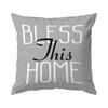 Eucalyptus Blessings Pillowcase Printed Polyester 40/45/50Cm Throw Pillowcover Decorative Sofa Cushion Pillowslip Home Decor