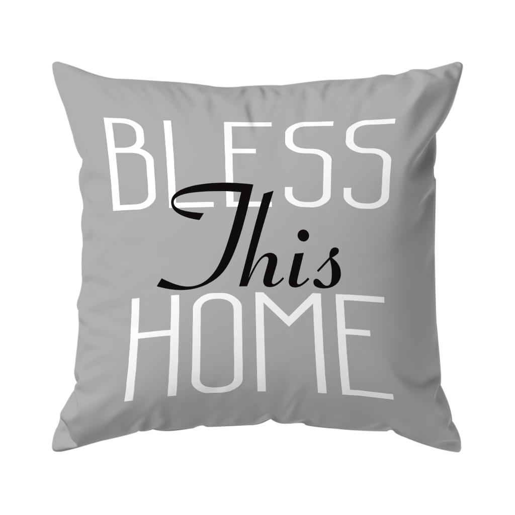 Eucalyptus Blessings Pillowcase Printed Polyester 40/45/50Cm Throw Pillowcover Decorative Sofa Cushion Pillowslip Home Decor