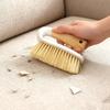 1pc Handheld Home Cleaning Brush, Can Clean Hair and Debris from Sofas, Floors, and Blankets. Wooden Handle Cleaning Brush with Hanging Storage
