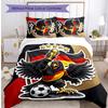 Germany Football Printed Bedding 3 Piece Set Cozy Breathable Bed Cover Set As Housewarming Holiday Gift