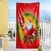 Christmas Beach Towel Super Soft Microfiber Quickdry Fabric Comfortable Lightweight