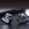 Professional 6Driver In Ear Headphones with Electronic Crossovers Technology for Studio Quality Sound Live Performances