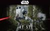 Plastikový model BANDAI SPIRITS Star Wars 1/48 AT-ST, barevné kódování (nová verze)