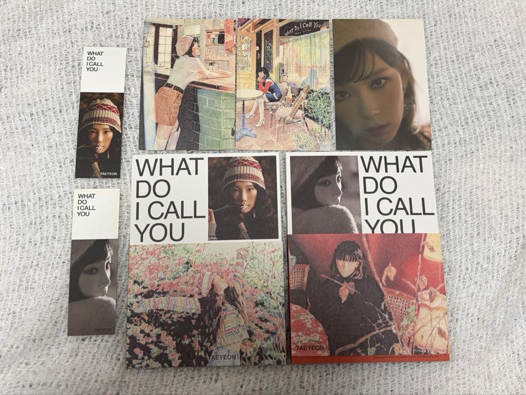 

[USED] Girls Generation Taeyeon - WHAT DO I CALL YOU album - Unplayed