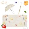 Ogawa Long Vinyl Fruit 8 Deep Automatic 57355 Umbrella, Umbrella, Design, LINEDROPS, 60cm, Ribs, Canopy, Opening,