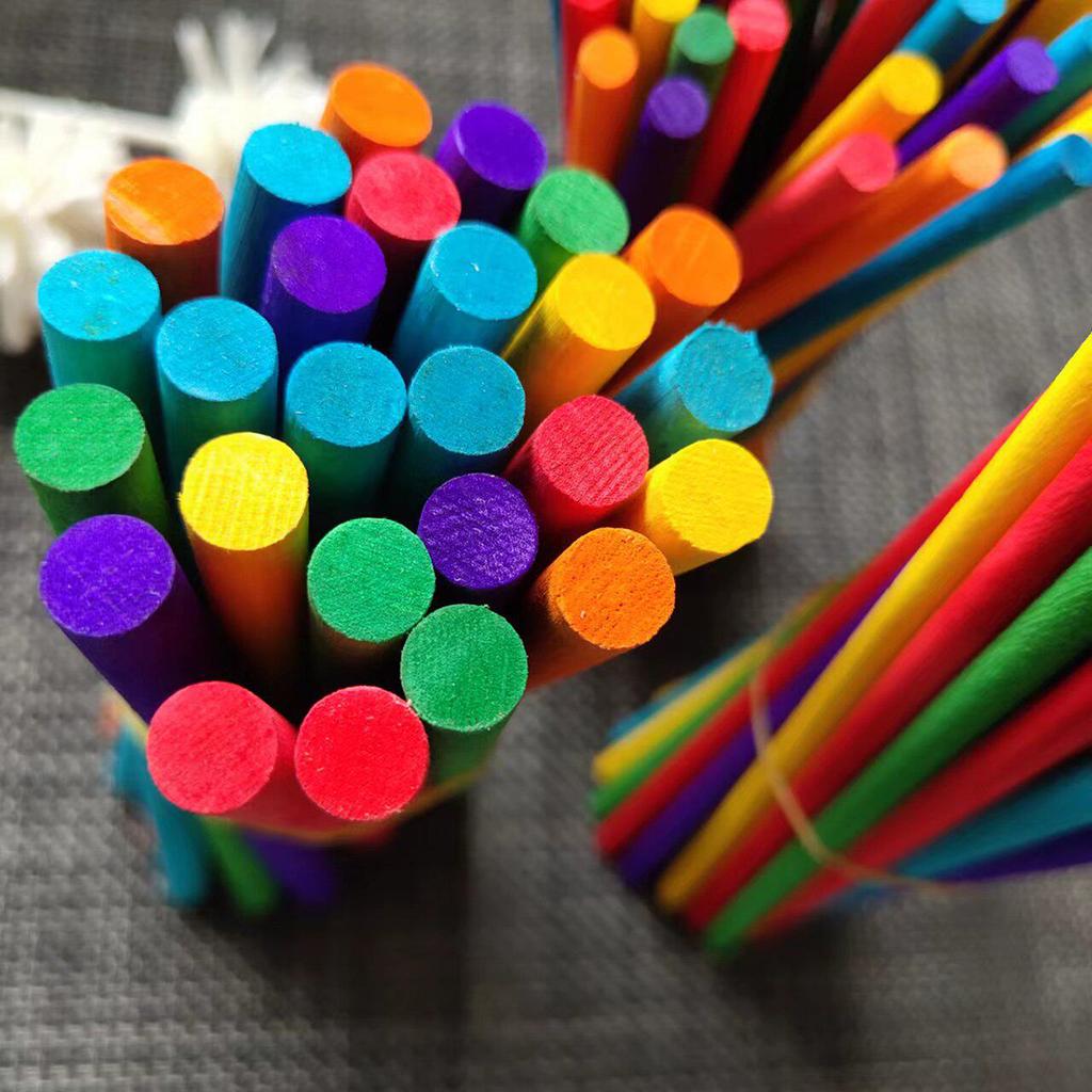 100pcs Counting Sticks in 5 Different Colors, Educational Tools for Schools, Arithmetic Sticks, Math Sticks, Student Stationery