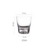 Classic Transparent Snow Mountain Cup Japanese Mount Fuji Whisky Glass Cup Breakfast Milk Drink Beer Wine Fruit Juice Cups
