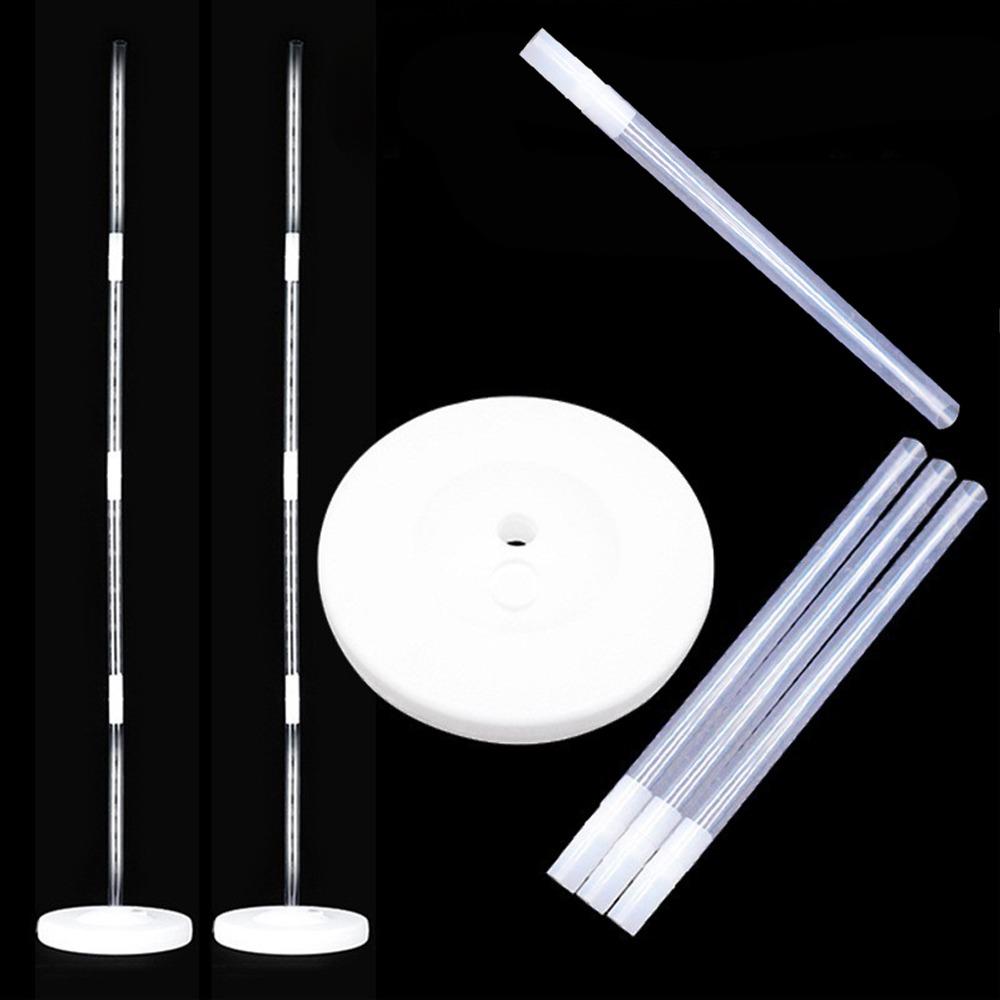 1/2Set Transparent Balloon Arch Bracket with Base Balloon Decor Items  Party Supplies