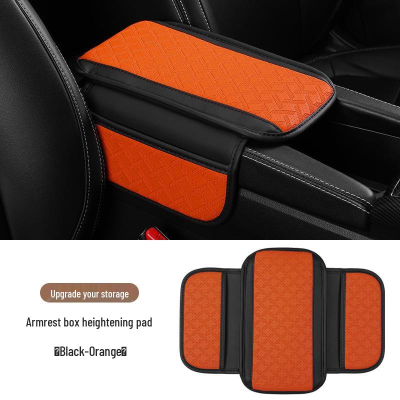 Universal Car Armrest Pad: Heightening & Storage Solution for Central Elbow Rest