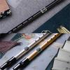 Tin Penny Whistle Flute 6 Hole Metal Flute C/D Key Irish Whistle Instrument Woodwind for Beginners Easy To Play
