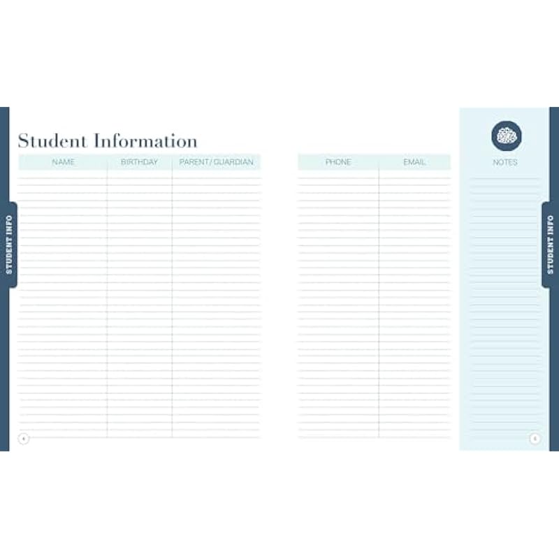 Teacher Planner: Flexible Lesson Planning for Any Year