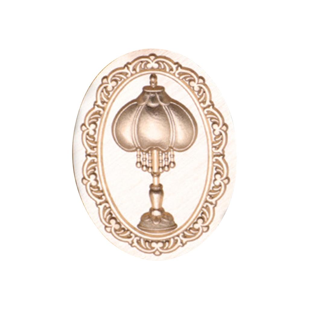 Emboss Sealing Wax Stamp Head Brass Sealing Stamp Wax Seal Stamp Head Replacement for Envelope Sealing Greeting Cards