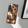Retro Rust Design Soft Back Phone Cover Case for Samsung Galaxy A12 A13 A54 A71 A16 A21s A51 A52 A14 A15 A72 A73 A24 A31 A22 A23