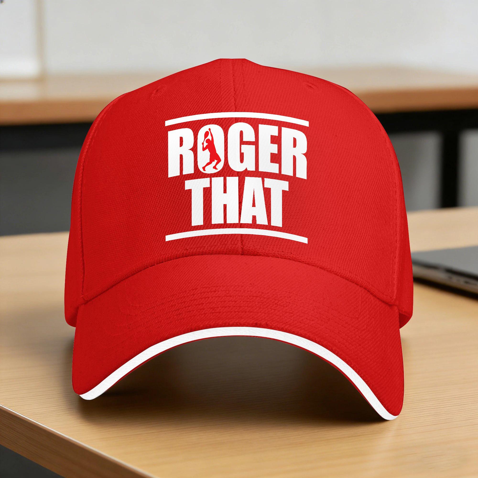 RF Roger Federer That Baseball Cap Streetwear Trucker Hat Summer Unisex Adult Kpop Rock Baseball Caps One Size