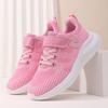 Children's sports shoes, girls' breathable leisure shoes, outdoor sports shoes, mesh surface anti slip fashionable running shoes