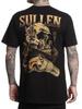 Sullen Herren Muerte Kurzarm Premium T-Shirt Cowboy Totenkopf Tattoo Stil Tee