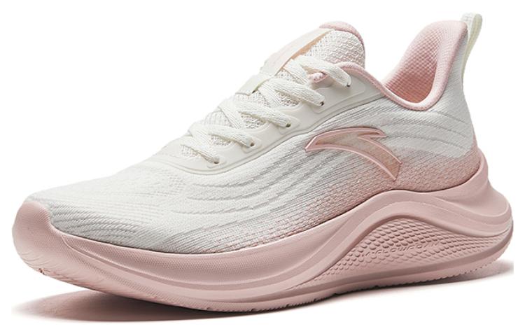 Women's Sneakers Anta Slip Resistant Abrasion Resistant Low top Casual Running Shoes Women's Ivory White Halo