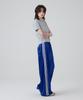 Dangled Drop Dgdp Balloon Fit Curved Line Track Pants_Blue