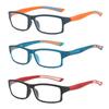 Blue Ray Blocking Anti-Blue Light Reading Glasses Eye Protection PC Square Eyeglasses Ultralight Sports