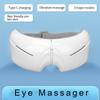 Aparat electric de masaj pentru ochi, reîncărcabil, cu vibrații, 3 trepte, portabil, inteligent, pentru cearcăne