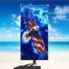 Unabhängigkeitstag Adler Strandtuch USA 250 Wochen Mikrofaser Badetuch Wasseraufnahme Schnelltrocknend