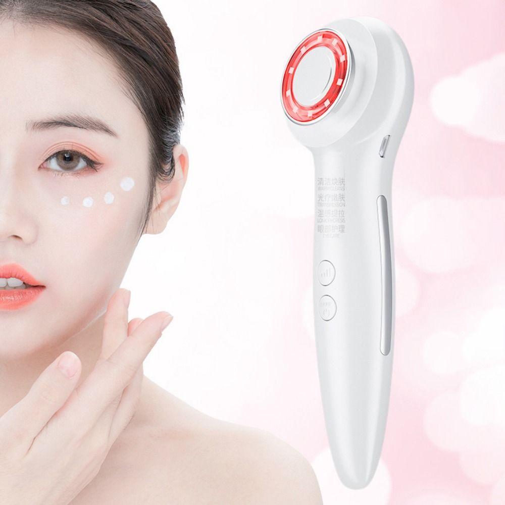 LED Facial Massager 2 in 1 Facial Lifting Massager Portable Face Beauty Device Skin Smoothing
